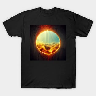 Into the Sun | Ocean on Fire T-Shirt